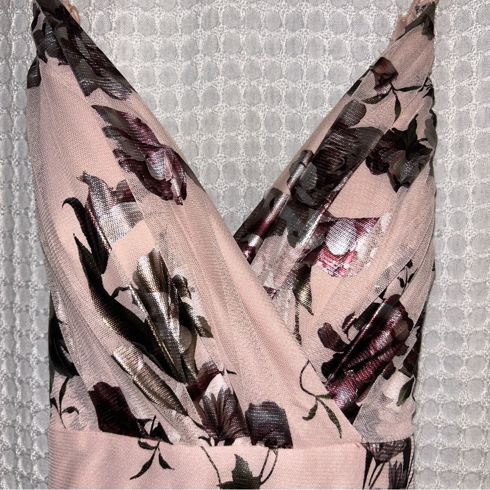 Long flower dress